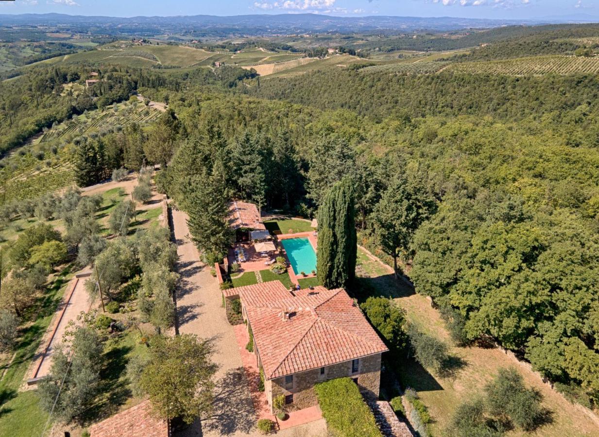 Villa La Casina 卡斯特利纳－因基安蒂 外观 照片